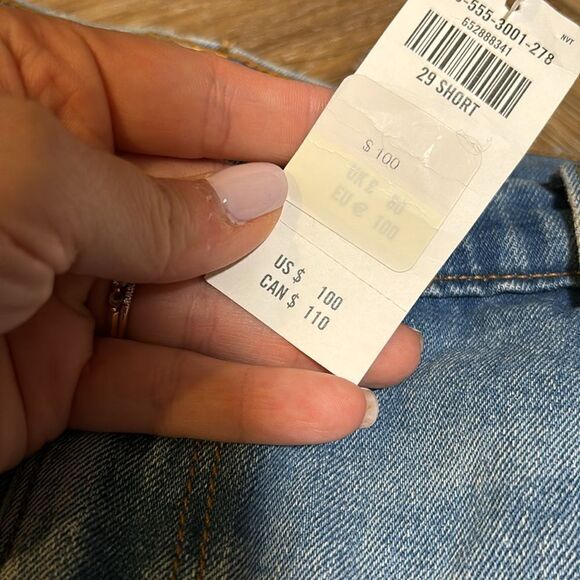 NWT Abercrombie & Fitch 90s Slim Straight Ultra High rise - Picture 3 of 5